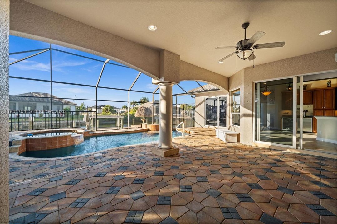 Screened lanai for year-round enjoyment