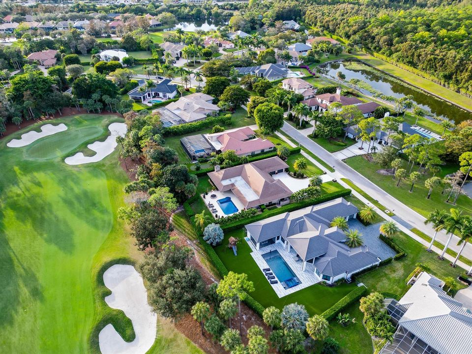 Full Aerial with Golf Course & Lake