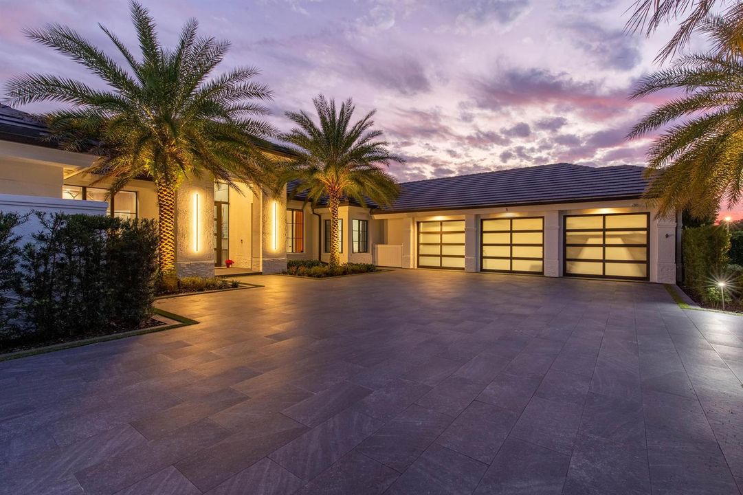 Entry & 3-Car Garage