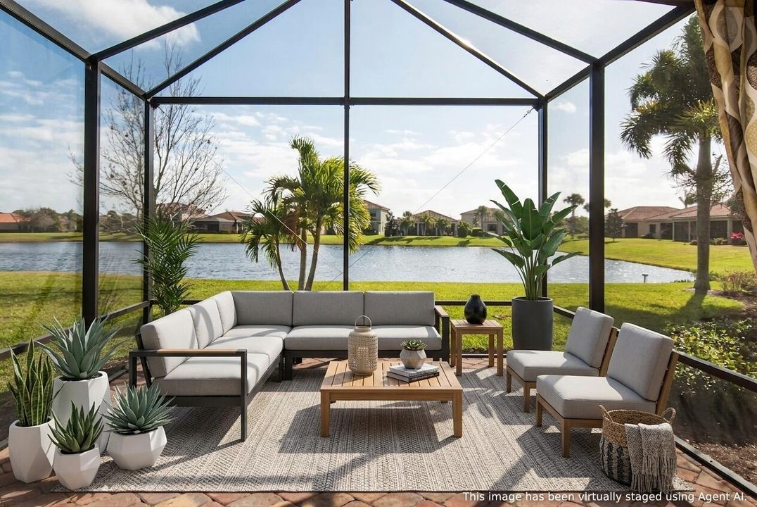 Patio Staged