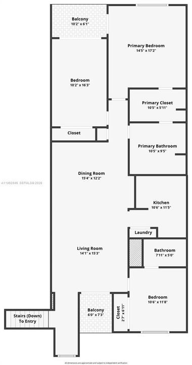 На продажу: $389,900 (3 спален, 2 ванн, 1540 Квадратных фут)