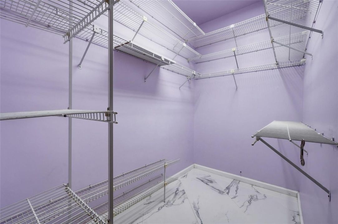 Master closet