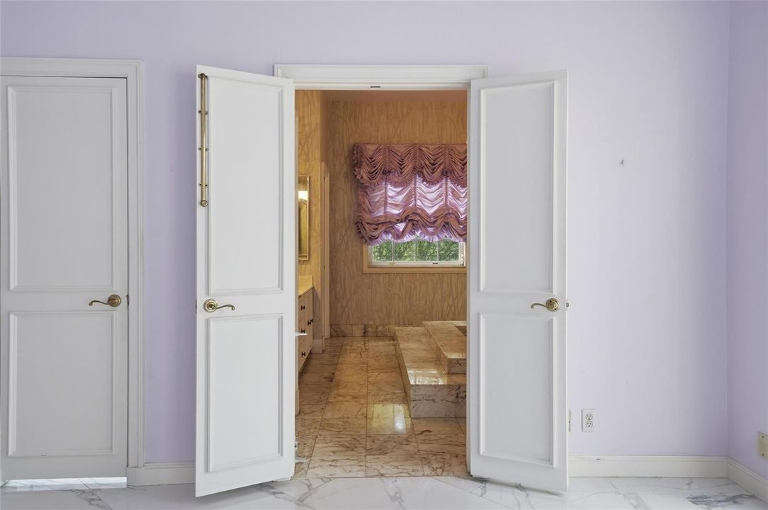 Master bathroom