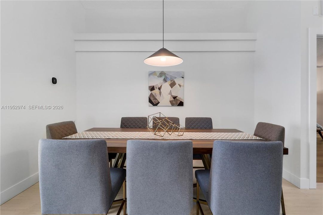 Dining area