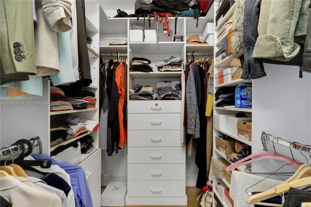 Master Bedroom Closet #1