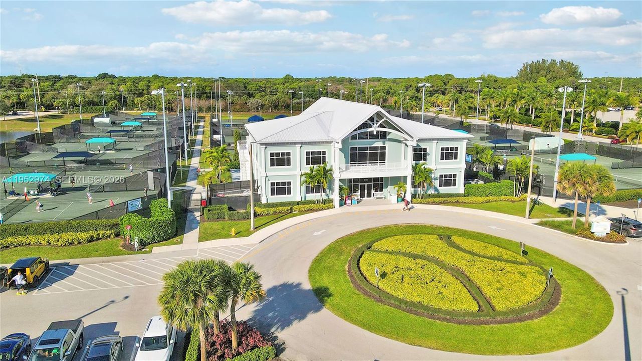 PBG Tennis & Pickleball center clubhouse