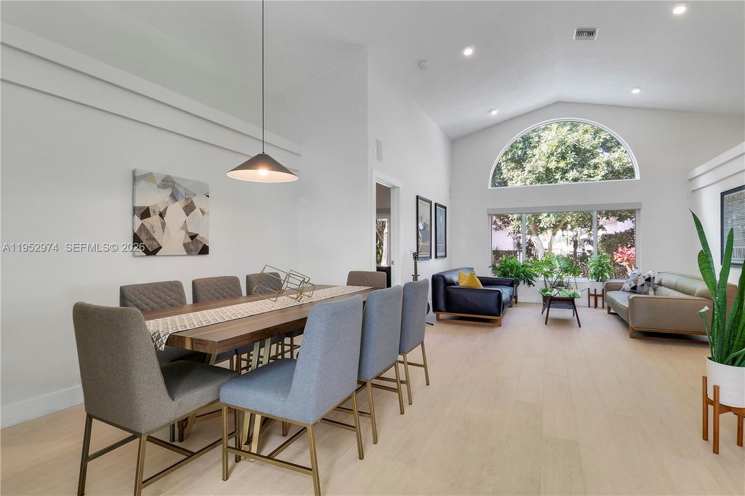 Dining area