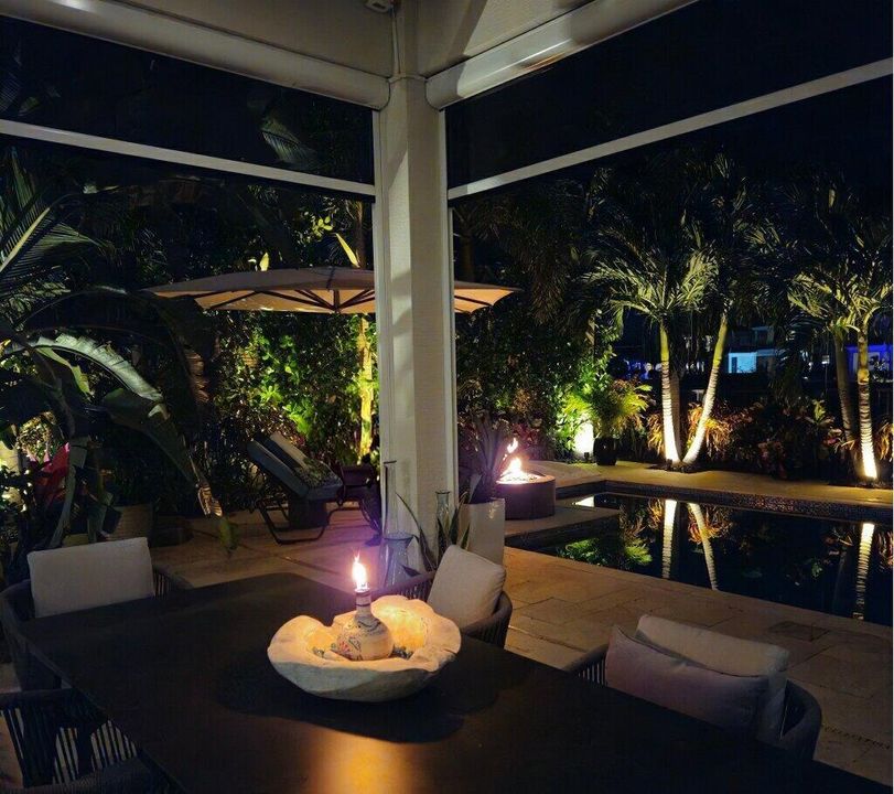 lanai and pool