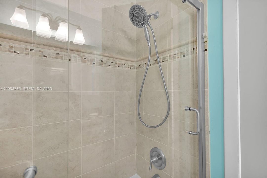 Shared second bathroom