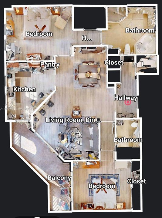 For Sale: $550,000 (2 beds, 2 baths, 1343 Square Feet)