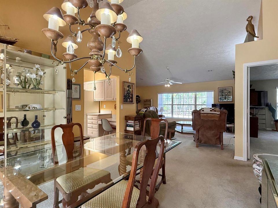 dining room to living room