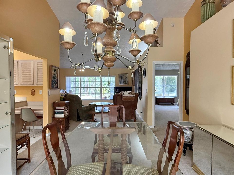 dining room to living room