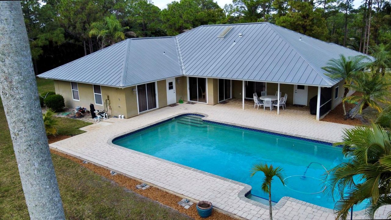 aerial pool