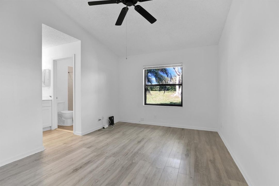 Interior master bedroom