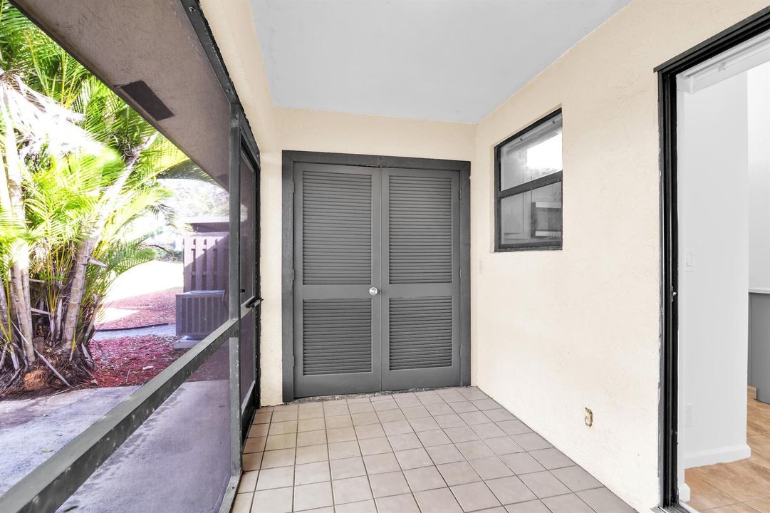 Exterior patio