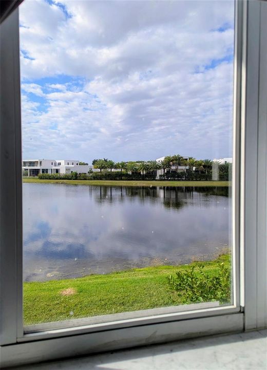 Lake view from master bedroom