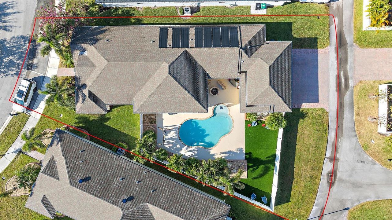 Aerial Shot of Lot
