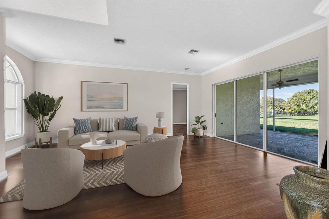 Formal Living Room - Virtually Staged