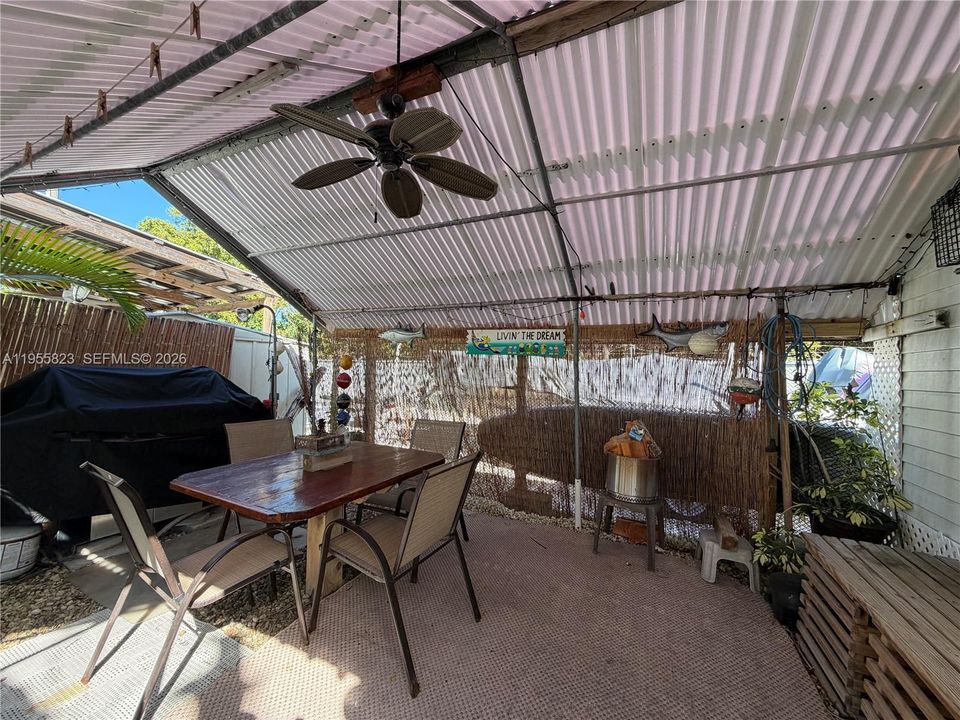 Outdoor Sitting and Entertaining Area