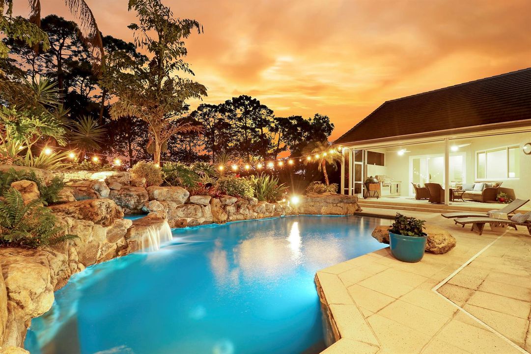 Sunset - Pool From Primary Bedroom