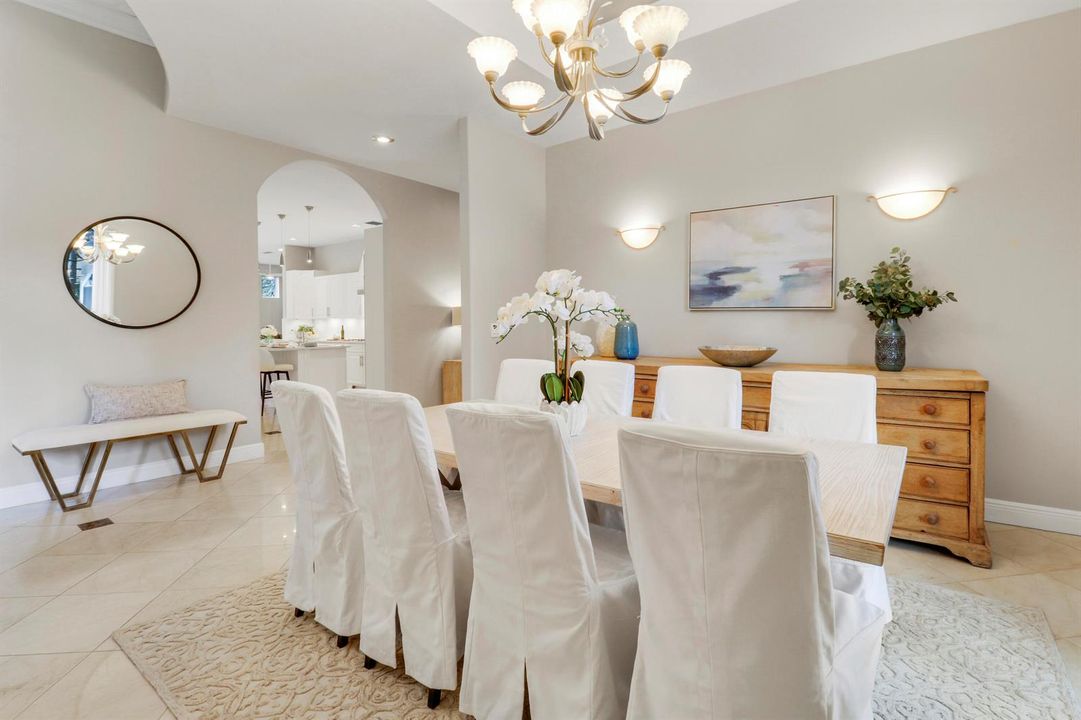 Dining Room Looking into Kitchen
