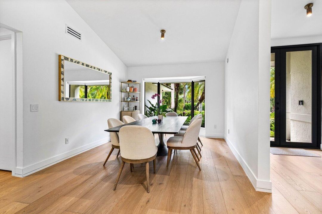 Formal dining area