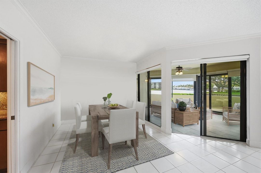 Staged Dining Room