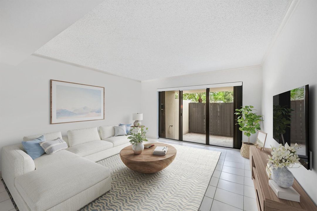 Staged Family Room