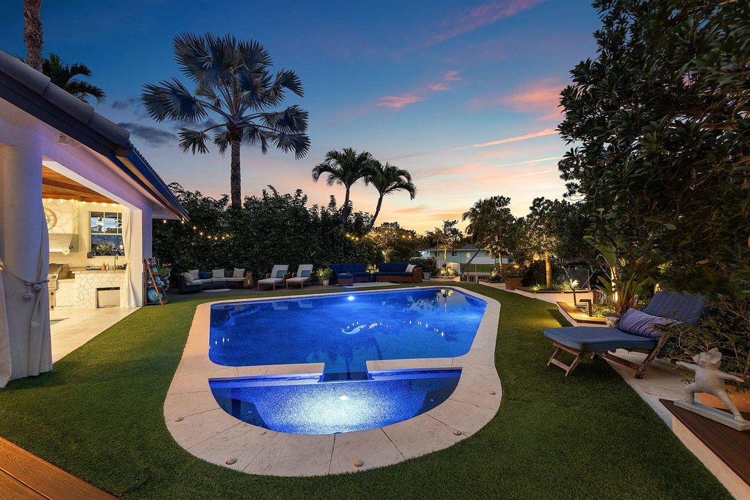 Pool + Backyard