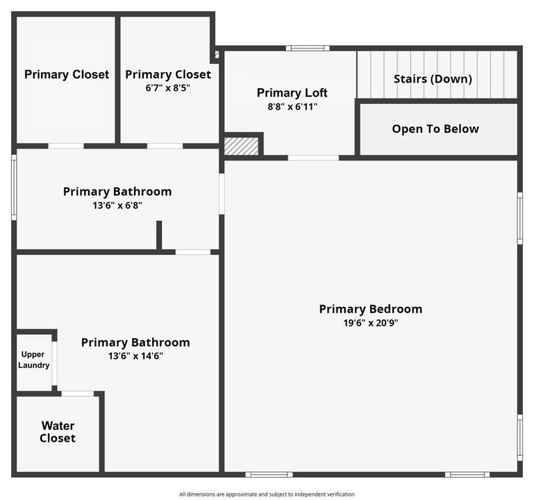 1403 Indian Rd E Floor plan 2nd floor