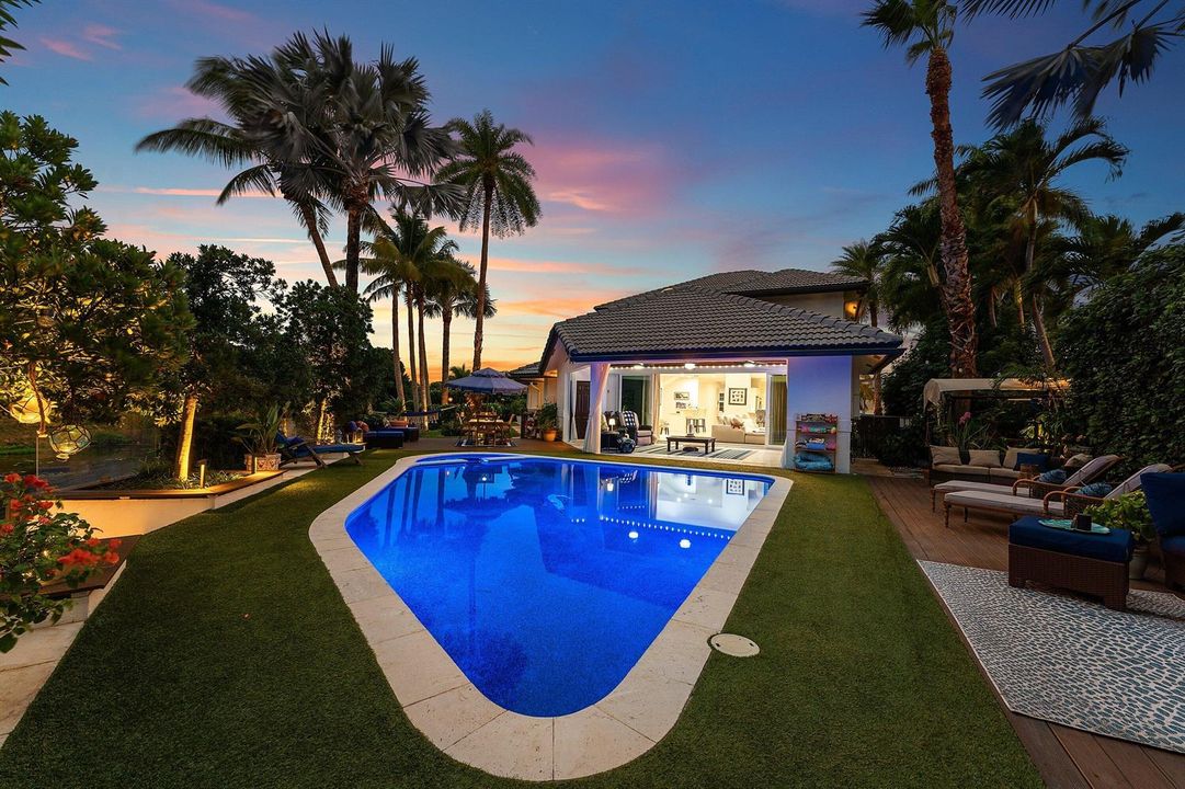 Pool + Backyard