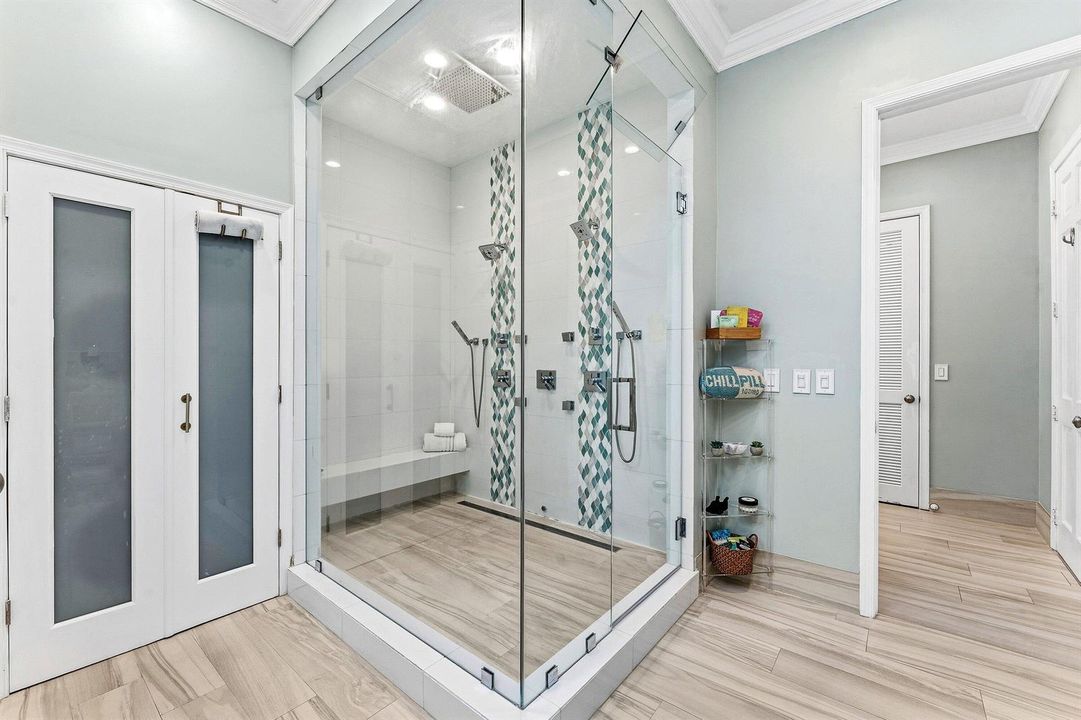 Primary Bathroom + Steam Shower