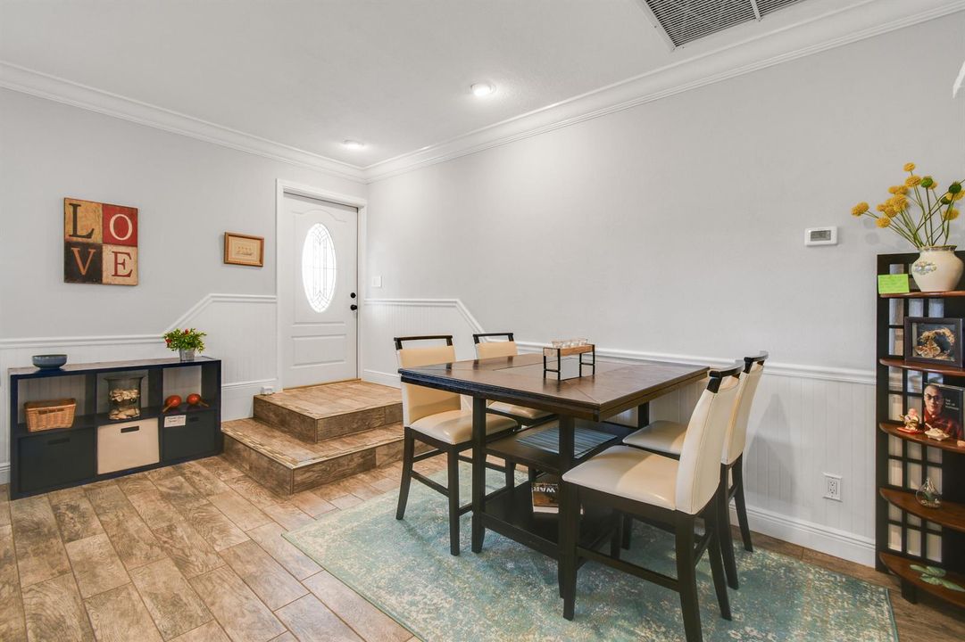 Dining area
