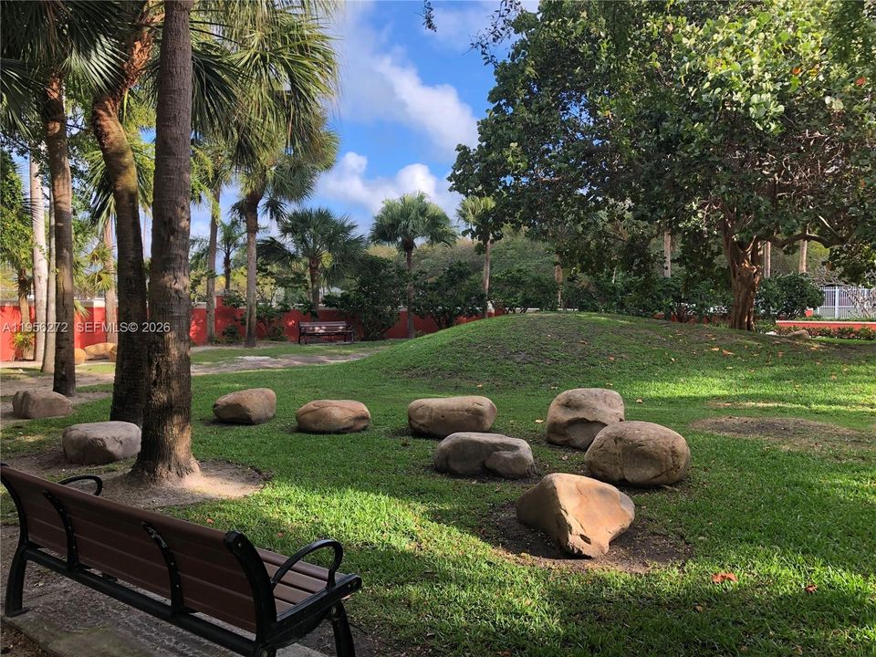 beach park area
