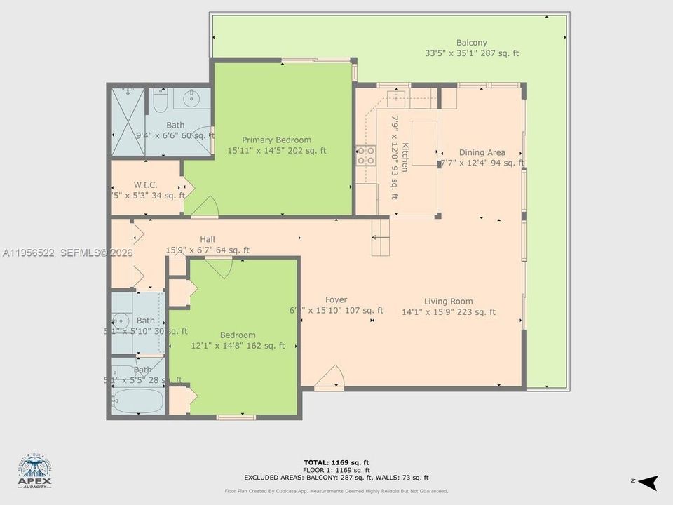 Под контрактом: $215,000 (2 спален, 2 ванн, 1200 Квадратных фут)