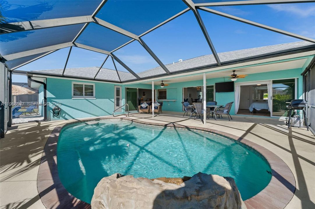 Screened Pool, lanai and patio
