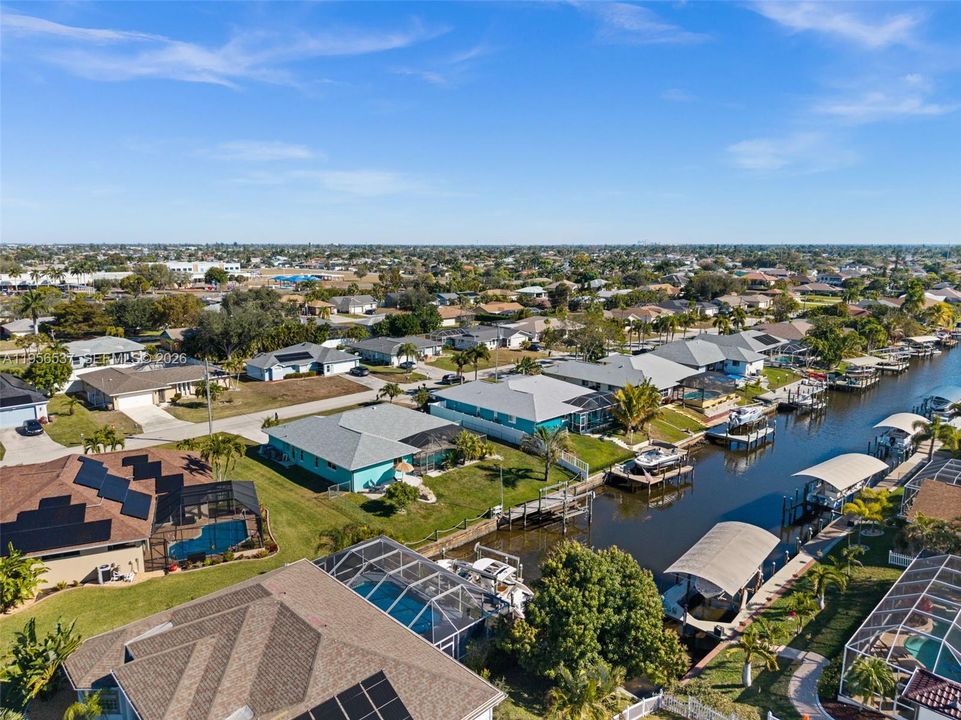 Aerial View of the neighborhood