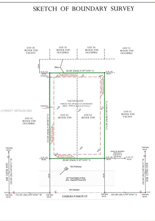 На продажу: $55,000 (0.23 acres)