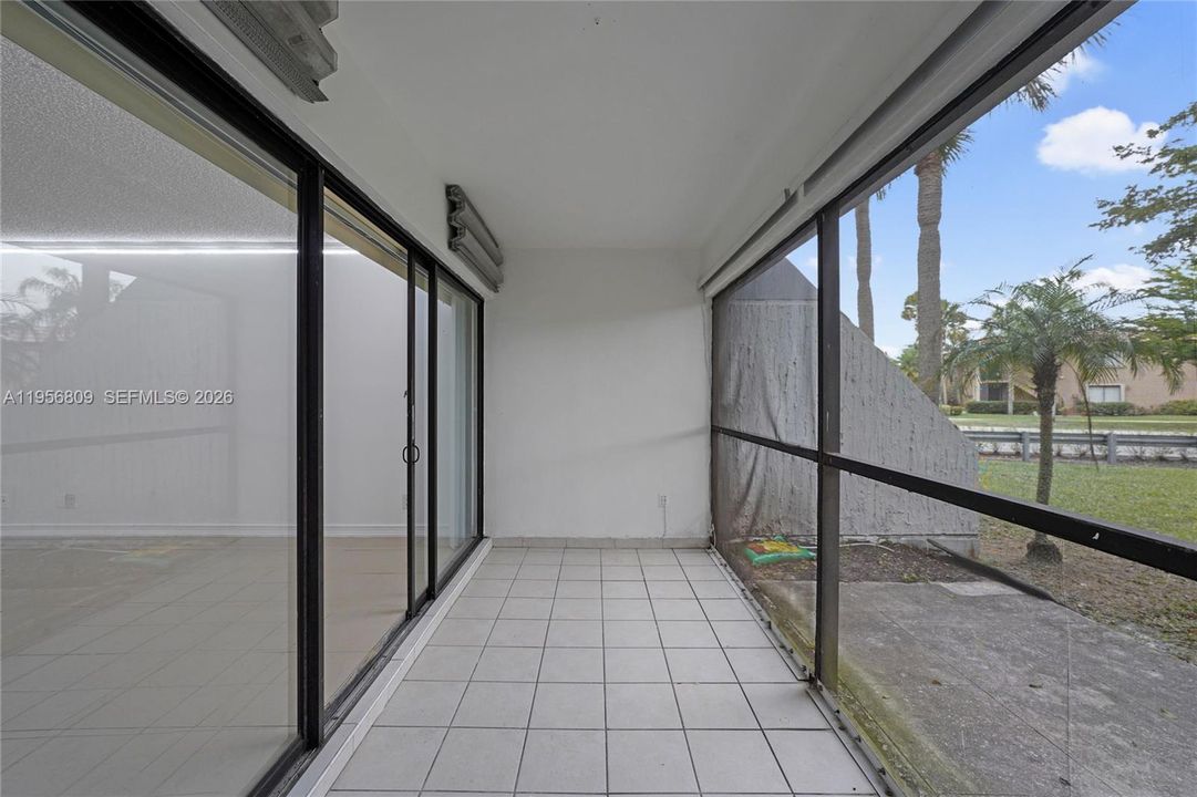 screened patio