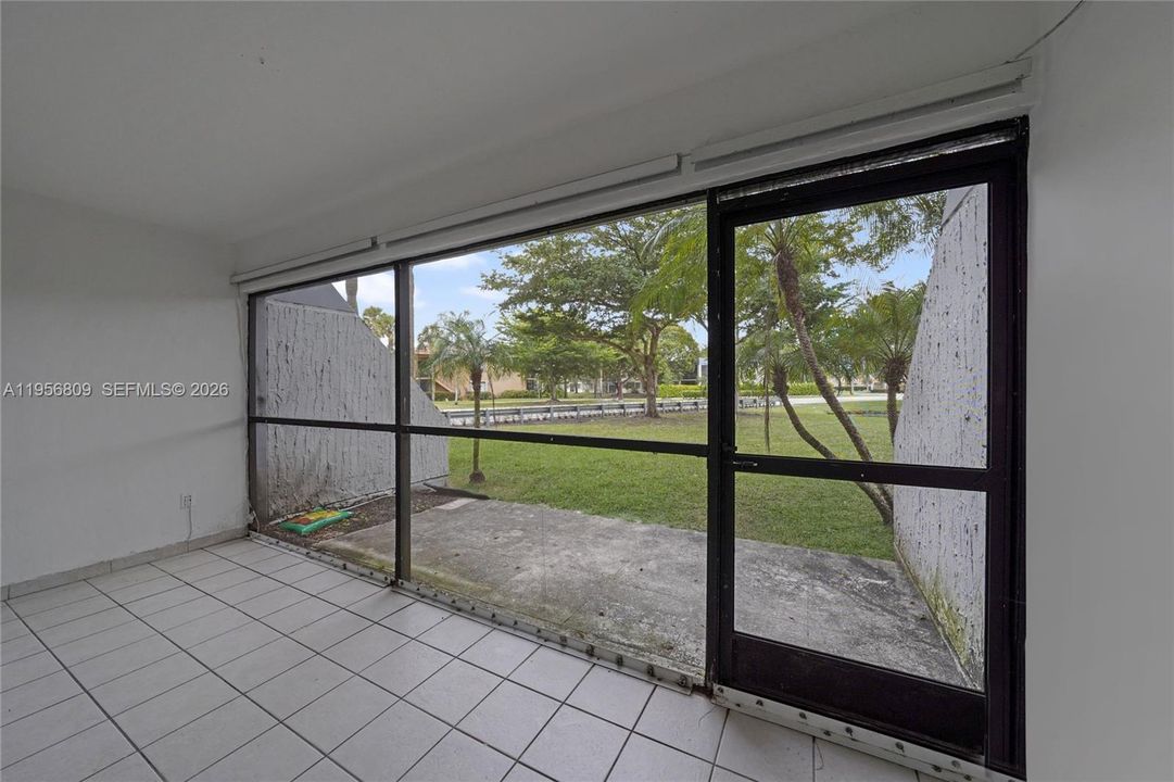screened patio