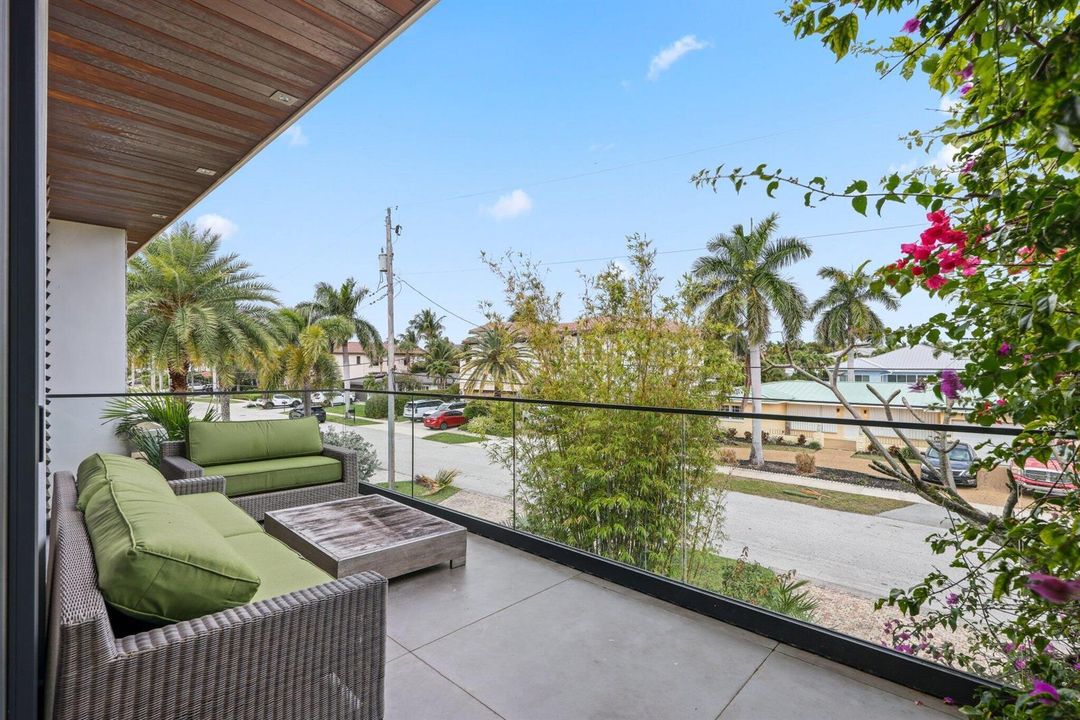 Balcony View off bedroom