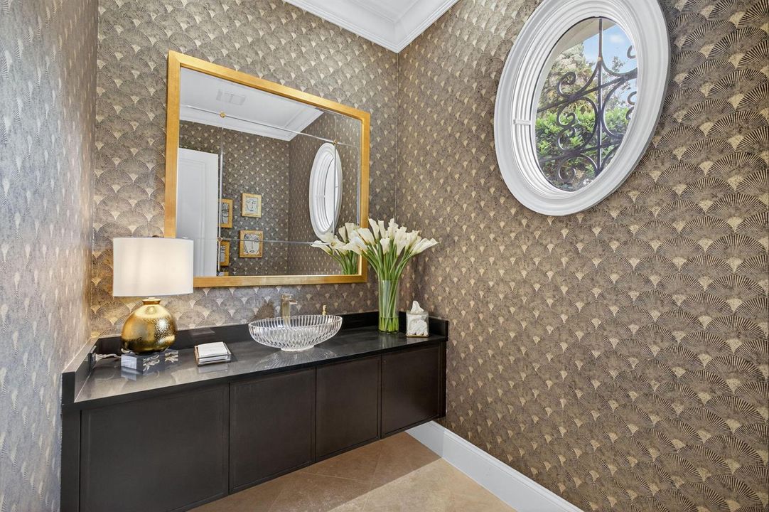 Renovated Powder Room