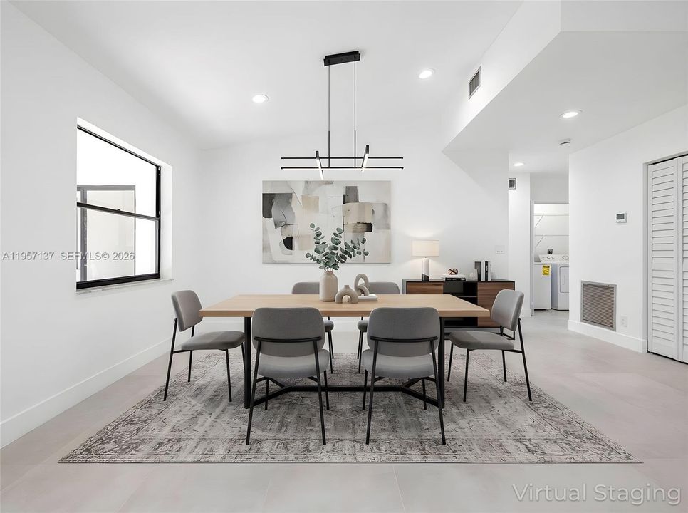 Pictures are virtually staged