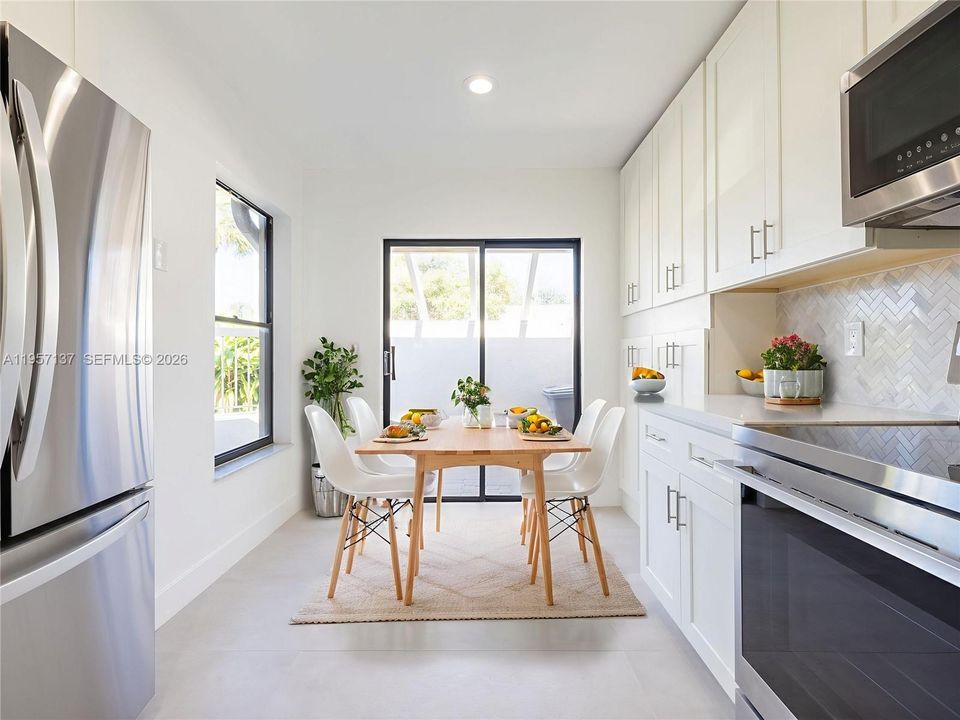 Pictures are virtually staged