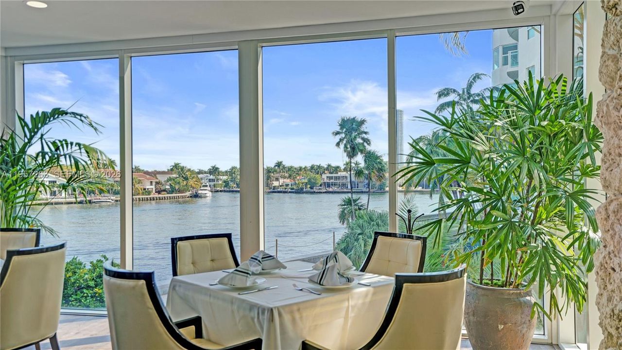 Restaurant on the Intracoastal.