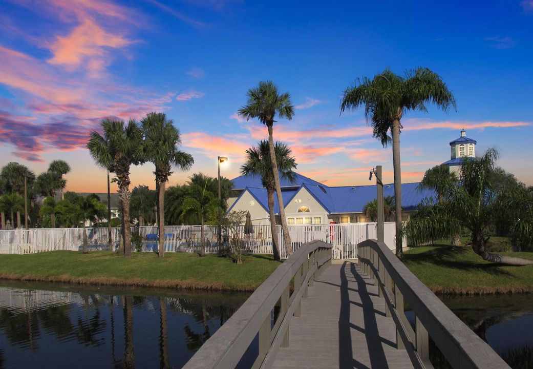 Clubhouse at Twilight