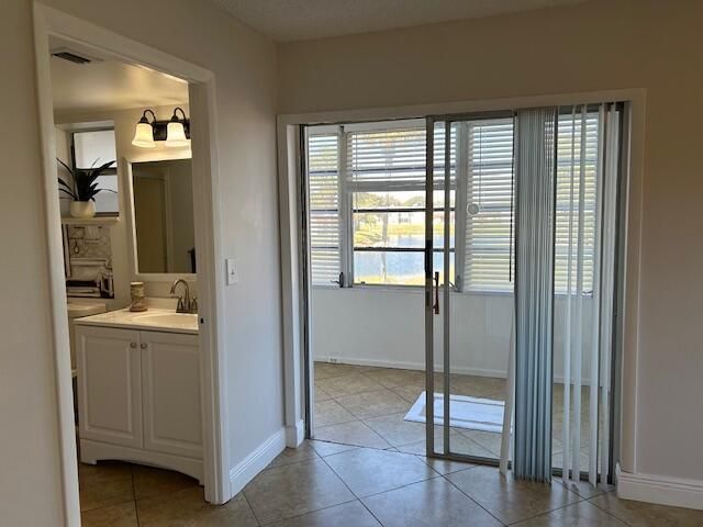 Enclosed Patio off Master BR