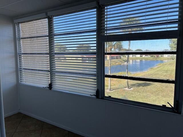 Enclosed patio off Master BR