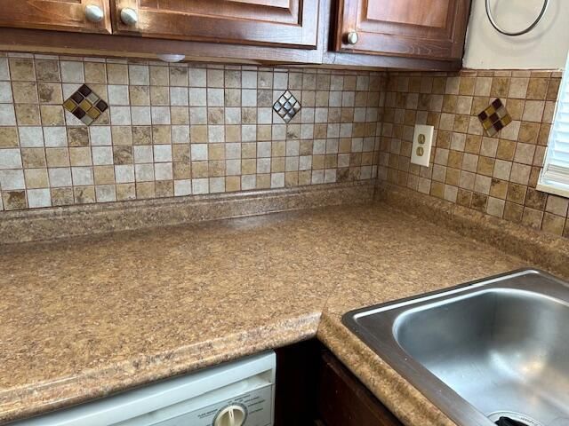 tiled backsplash