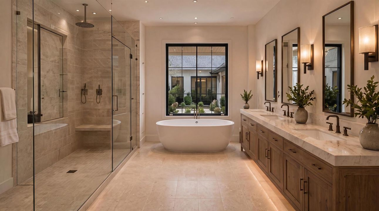 Primary Bathroom Renders
